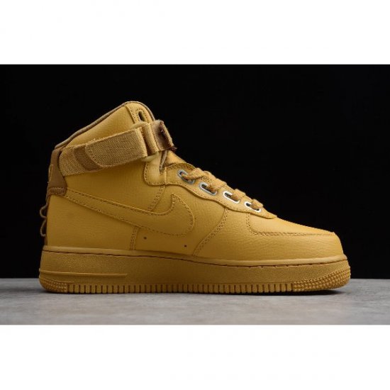 Nike Air Force 1 High Utility Wheat Kahverengi / Altın / Kaykay Ayakkabı Türkiye - 5W3D25PD